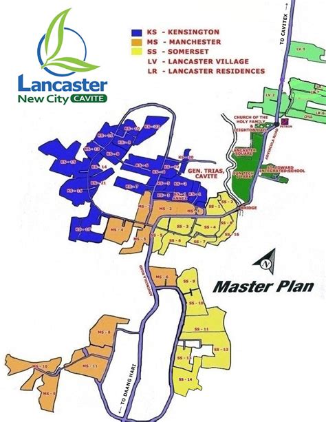 Lancaster cavite map
